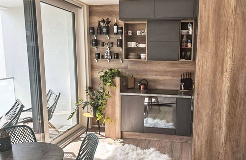 Vrchlabi Apartment | Beautiful apartment for 4 guests with WIFI, TV and balcony