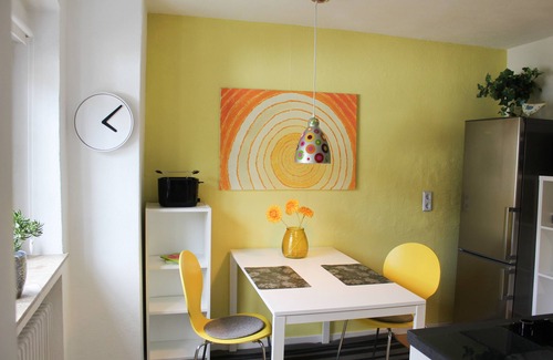 Heiligenkirchen Apartment | Beautiful bright apartment with own balcony. Ground floor, balcony w. Morning sun and guest parking.