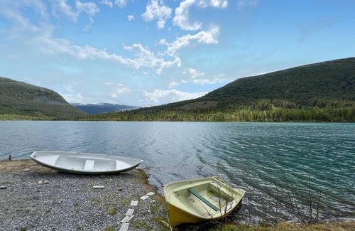 Skjaak House | Beautiful home in Nordberg with sauna