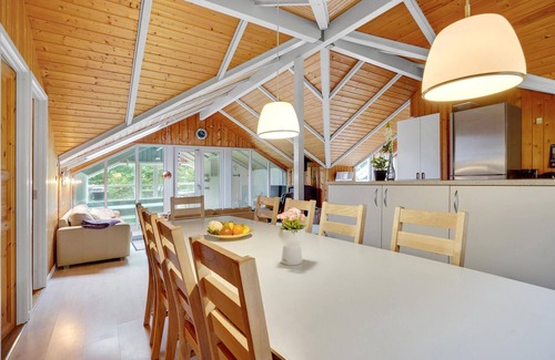 Skovmose House | Beautiful home in Sydals with sauna