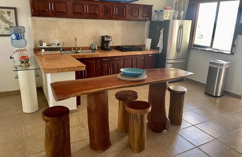 El Placer Villa | Beautiful home w/private white sand beach on the Caribbean; a/c in every room!