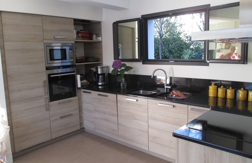 Anglet House | beautiful modern villa with heated pool near: sea, golf, tennis and shops