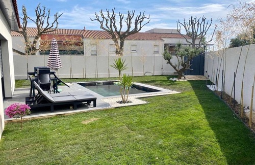 Valros Villa | beautiful modern villa with swimming pool near cap d'agde