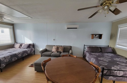 Lake Odessa Cottage | Beautiful open floor plan cottage with lake view