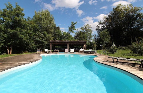 Agazzano Villa | Beautiful private villa for 10 people with WIFI, private pool, sauna and veranda