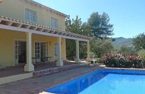 Adsubia House | Beautiful private villa for 6 guests with private pool, A/C, WIFI, TV, terrace and panoramic view