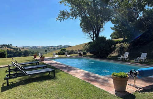 Petriolo Villa | Beautiful restored villa with private pool, gardens and magnificent views