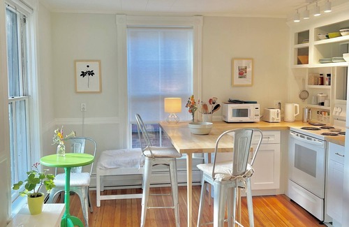 West Pawlet Apartment | Beautiful, sunny retreat high over river and rail trail