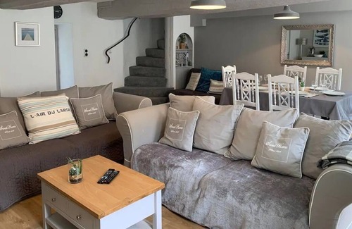 Josselin House | Beautifully restored cottage with swimming pool and hot tub with magnificent views