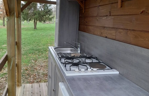 Castelnau-de-Montmiral House | Bed and Breakfast Lodge Tent at the foot of the Albigensian bastides