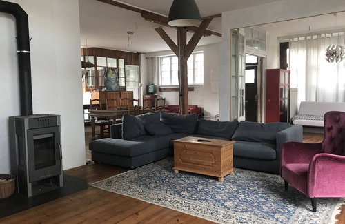 Schlangenluch Apartment | Bele floor with a beautiful lake view