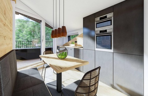 Saalbach-Hinterglemm Apartment | Bergzeit flat Saalbach directly on the ski piste