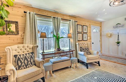 Berkeley Springs House | Berkeley Springs Vacation Home with Fire Pit!