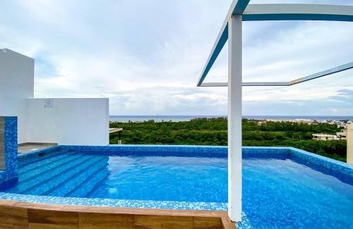 Luis Donaldo Colosio Apartment | Best Studio at 5th Ave with Pool Gym Steps to Beach
