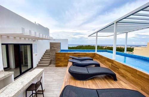 Luis Donaldo Colosio Apartment | Best Studio at 5th Ave with Pool Gym Steps to Beach