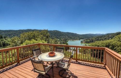 Crestline House | Best View of the Lake! Huge Deck!