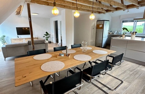 Moehnesee Apartment | Between Möhnesee and Soest - new and high-quality in the middle of nature!