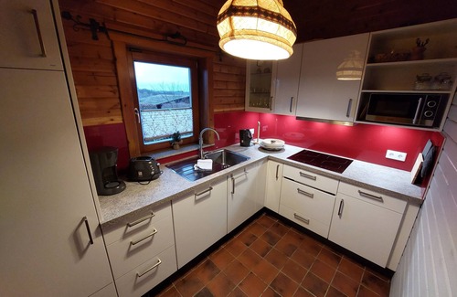 Barbis Cabin | BIBERCHALET and BIBERBAU as compl. House with terrace, garden and garden sauna