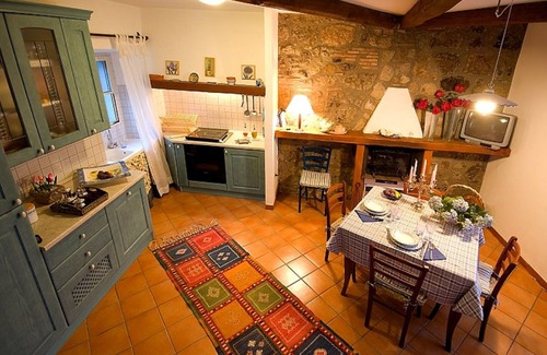 Castel Cellesi House | BLUE HOUSE -CASA BLU - near CIVITA DI BAGNOREGIO- Etruscan Italy