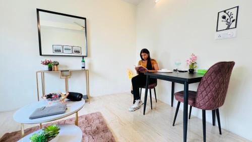 New Town Apartment | BluO Lake View 1BHK New Town - Terrace Garden, Gym