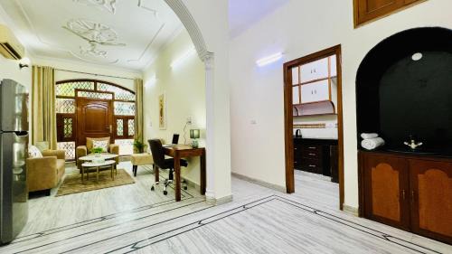 Rohini Apartment | BluO Modern 1BHK Rohini - Parking , Balcony