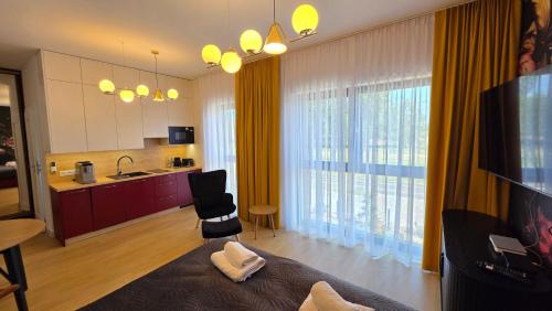 Boszkowo-Letnisko Apartment | Boszkowo Horizon Park Apartament 15 "Bordowy"