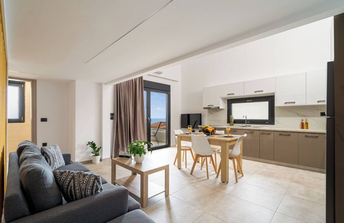 Archanes-Asterousia Villa | Boutique villa for 7 people, new build, sea view, close to the beach