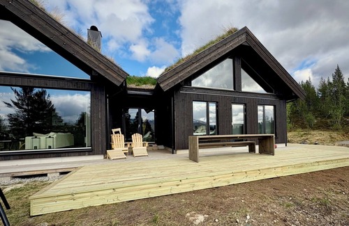 Bykle House | Brand new cabin at Hovden with 2 bathrooms and ski in/out cross-country skiing