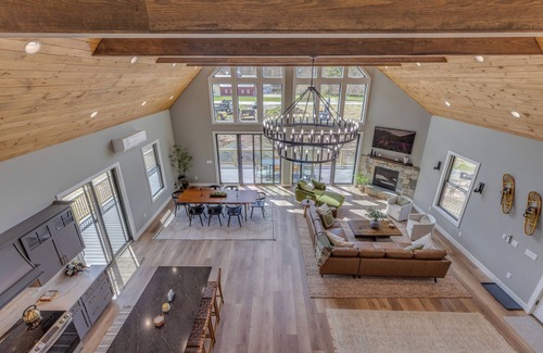 Franconia Ski Chalet | Brand new construction - Spacious Mountain Chalet in Sugar Hill, NH. Sleeps 18.