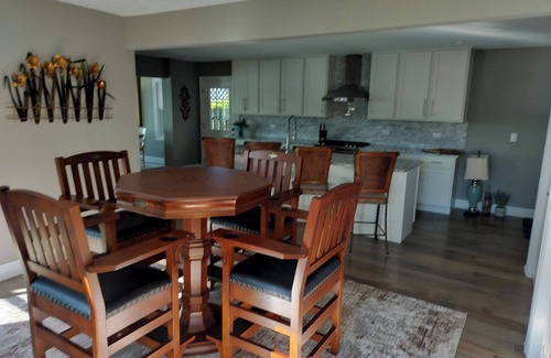 Round Lake House | Brand new from the studs to the pillows! The Lakeshore House.