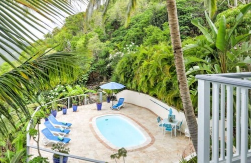 Ajax Peak House | Breathtaking Panoramic Views of the British Virgin Islands from hot tub & pool!