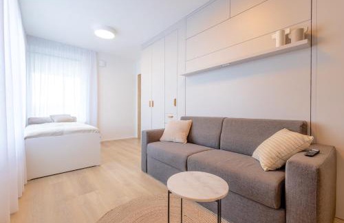 Holesovice Apartment | Bright 2BR - 7th floor, Balcony, Free Parking by Gravity Prague