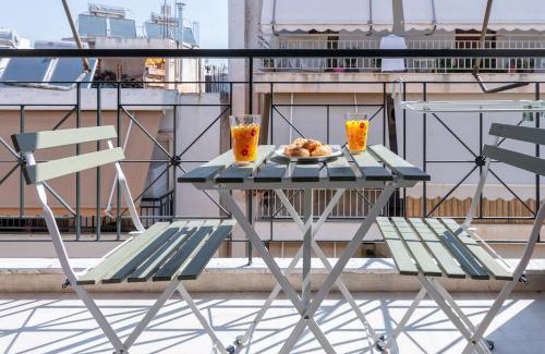 Nea Smirni Apartment | Bright 2BR Apt, Athens Base Near Sea & City