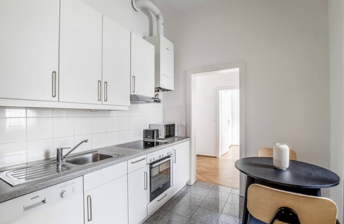 Stuwerviertel Apartment | Bright Leopoldstadt 2BR w/Elevator, nr U1 & U2, by Blueground