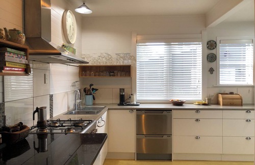 Haumoana House | Bring the whole family to relax and enjoy this boho beachfront getaway.