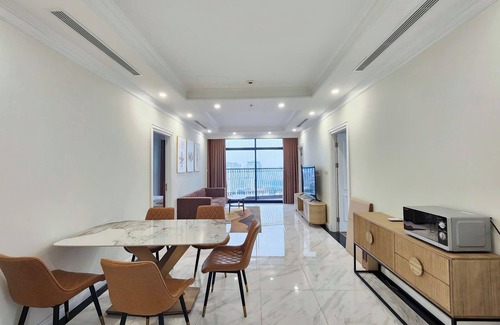 Lang Ha Apartment | căn hộ 3 phòng ngủ view bình minh tại hateco laroma