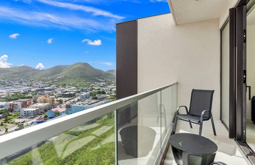 Simpson Bay Apartment | C352 - Top view with balcony