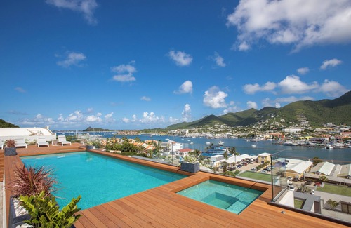 Simpson Bay Apartment | C352 - Top view with balcony