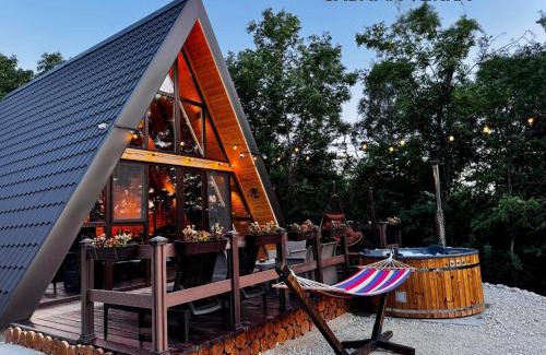 Motaieni Ski Chalet | Cabana Luna & Terra A Frame by Cabanele Galaxy