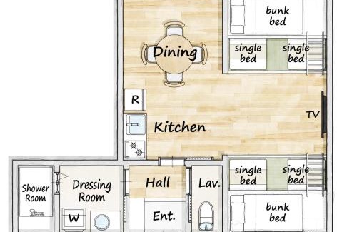 Sawara-ku Apartment | Cachette Nishijin - カシェット西新