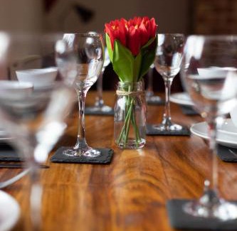 Hendrerwydd House | Caer Fedwen Barns Cariad Spacious self catering 3 bed Group Getaway Luxury Cottage with Private Hot Tub