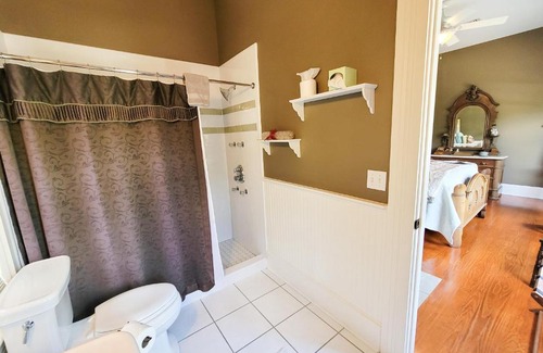 Gainesville Bed & Breakfast | Camellia Rose Inn- King Room Southern Charm