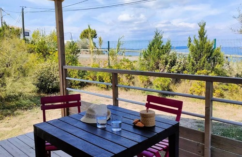 Saint-Mitre-les-Remparts House | Camping Félix de la bastide * - Mobile Home California. Standard 3 rooms 4 people Air-conditioned