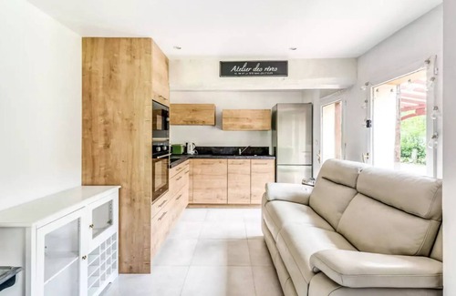 Jumieges Apartment | Camping de la Seine & SPA * * - Charming house with Seine view 6 people