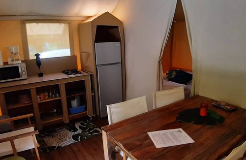 Arlebosc House | Camping du Viaduc* - Jungle Lodge 3 Rooms 5/7 People Without sanitary facilities