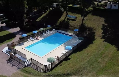 Abjat-sur-Bandiat House | Camping la Ripole *** - Mobile Home Bambi 3 rooms 4 people without sanitary facilities