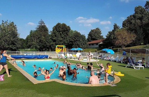 Le Grand Serre Ski Chalet | Camping le Grand Cerf * - Chalet Prémium (35m2) with large covered terrace, 3 bedrooms 8 people