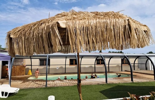 Sallertaine House | Camping Les P'tites Maisons dans la Prairie * - Family mobile home 4 people. - 2CH 4 people