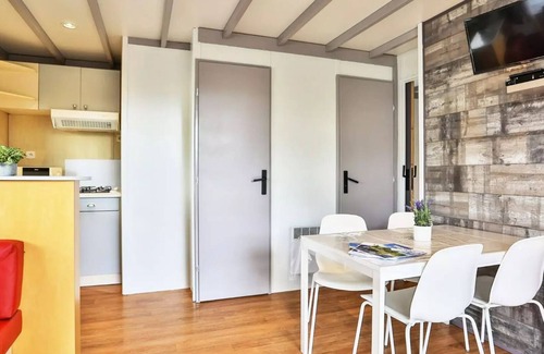 L'Aiguillon-sur-Vie Ski Chalet | Camping Ushuaïa Le Parc de La Grève * - Chalet Evasion 3 Rooms 3 People