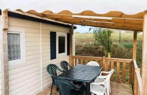 Albaron House | Campsite Le Crin Blanc * - Mobile Home Classic 4 Rooms 6 People Air Conditioned